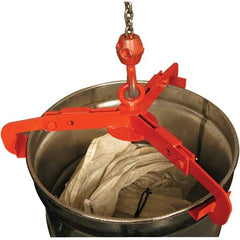 Wesco Industrial Products - 1,000 Lb Load Capacity, 30 & 55 Gal Drum Lifter - 29-1/2" Wide x 5-1/2" High, Steel Wheels - USA Tool & Supply