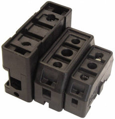 Cooper Bussmann - 1 Pole, 600 VAC/VDC, 30 Amp, DIN Rail Mount Fuse Holder - Compatible with CF, J Class, 0.76 Inch Wide Fuse - USA Tool & Supply