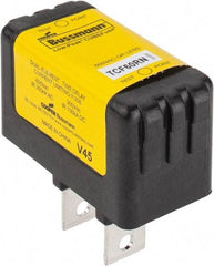 Cooper Bussmann - 300 VDC, 600 VAC, 60 Amp, Time Delay General Purpose Fuse - Plug-in Mount, 76.45mm OAL, 100 at DC, 200 (CSA RMS), 300 (UL RMS) kA Rating - USA Tool & Supply