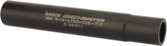 Iscar - Multimaster 16mm 90° Stepped Shank Milling Tip Insert Holder & Shank - 0.598" Neck Diam, T10 Neck Thread, 100mm OAL, Steel MM S-A Tool Holder - USA Tool & Supply