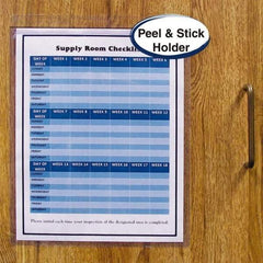 C-LINE - 50 Piece Shop Ticket Holder - 11" High x 8-1/2" Wide - USA Tool & Supply