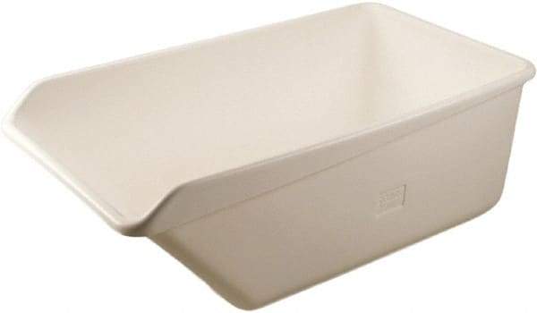 Remco - 800 Lb Load Capacity White Polyethylene Tote Container - Nesting, 32" Long x 54.6" Wide x 21.7" High - USA Tool & Supply