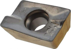 Iscar - HM90 ADKT1505 Grade IC380 Carbide Milling Insert - TiCN/TiN Finish, 0.2303" Thick, 0.8mm Corner Radius - USA Tool & Supply
