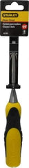 Stanley - 9" OAL x 1/4" Blade Width Wood Chisel - 1/4" Tip, Polypropylene Handle - USA Tool & Supply