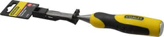 Stanley - 9" OAL x 1/2" Blade Width Wood Chisel - 1/2" Tip, Polypropylene Handle - USA Tool & Supply