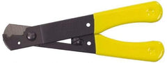 Stanley - 26 to 10 AWG Capacity Wire Stripper - 5-1/8" OAL, Vinyl Coated Handle - USA Tool & Supply