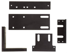 Newall - DRO Bracket Kit - Universal Mounting, Horizontal or Vertical Mounting Orientation, Use with NMS300 DRO, NMS800 DRO, Spherosyn/Microsyn Encoder - USA Tool & Supply