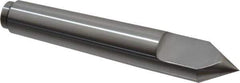 Riten - 1.078" Head Diam, Carbide-Tipped Steel Standard Point Half Dead Center - B&S 9 Brown & Sharpe Taper, 1.078" Point Diam, 6-1/2" OAL - USA Tool & Supply