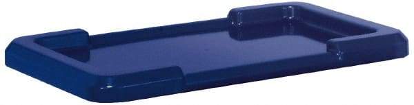Quantum Storage - 25.8" Long x 16.3" Wide x 1.5" High Blue Lid - For Use with Quantum Storage Systems - TUB2516-8 - USA Tool & Supply