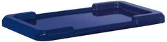 Quantum Storage - 25.8" Long x 16.3" Wide x 1.5" High Blue Lid - For Use with Quantum Storage Systems - TUB2516-8 - USA Tool & Supply