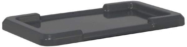 Quantum Storage - 25.8" Long x 16.3" Wide x 1.5" High Gray Lid - For Use with Quantum Storage Systems - TUB2516-8 - USA Tool & Supply