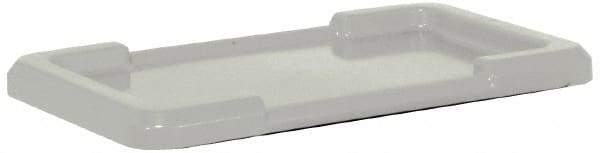 Quantum Storage - 25.8" Long x 16.3" Wide x 1.5" High White Lid - For Use with Quantum Storage Systems - TUB2516-8 - USA Tool & Supply