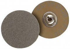 PFERD - 3" Disc Diam, 120 Grit, Diamond Quick Change Disc - Type S Attaching System, Coated, Brown, Medium Grade, 6,300 RPM, D126 Series - USA Tool & Supply