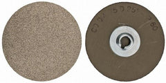 PFERD - 3" Disc Diam, 60 Grit, Diamond Quick Change Disc - Type S Attaching System, Coated, Brown, Coarse Grade, 6,300 RPM, D251 Series - USA Tool & Supply