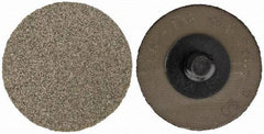 PFERD - 1-1/2" Disc Diam, 60 Grit, Diamond Quick Change Disc - Type R Attaching System, Coated, Brown, Coarse Grade, 12,500 RPM, D251 Series - USA Tool & Supply