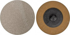 PFERD - 2" Disc Diam, 120 Grit, Diamond Quick Change Disc - Type R Attaching System, Coated, Brown, Medium Grade, 9,500 RPM, D126 Series - USA Tool & Supply