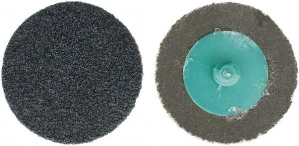 Tru-Maxx - 2" Disc Diam, 50 Grit, Zirconia Alumina Quick Change Disc - Type R Attaching System, Coated, Blue, Coarse Grade - USA Tool & Supply