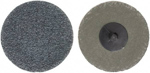 Tru-Maxx - 3" Disc Diam, 24 Grit, Zirconia Alumina Quick Change Disc - Type R Attaching System, Coated, Blue, Very Coarse Grade - USA Tool & Supply