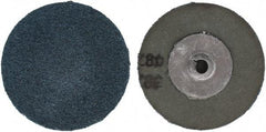Tru-Maxx - 2" Disc Diam, 80 Grit, Zirconia Alumina Quick Change Disc - Type S Attaching System, Coated, Blue, Medium Fine Grade - USA Tool & Supply