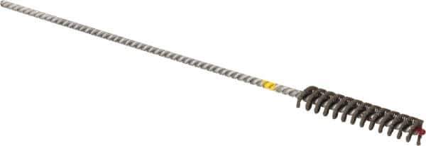 Brush Research Mfg. - 0.316" to 0.354" Bore Diam, Diamond Flexible Hone - Extra Fine, 8" OAL - USA Tool & Supply