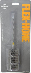 Brush Research Mfg. - 1-1/4" to 1-3/8" Bore Diam, Diamond Flexible Hone - Extra Fine, 8" OAL - USA Tool & Supply