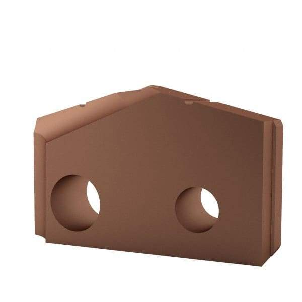 Allied Machine and Engineering - 63/64" Diam x 3/16" Thick, Seat Code 2, 132° Included Angle Spade Drill Insert - AM200 Coated, Cobalt, Grade Super Cobalt, Series GEN2 T-A - USA Tool & Supply