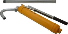 PRO-LUBE - Oil Lubrication 0.10 Strokes/oz Flow Steel Lever Hand Pump - For 15 to 55 Gal Container - USA Tool & Supply