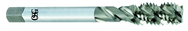 3/8-16 Dia. - H3 - 3 FL - Bright - HSS - Bottoming Spiral Flute Extension Taps - USA Tool & Supply