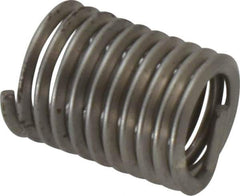 Recoil - 3/8-16 UNF, 3/4" OAL, Free Running Helical Insert - 10 Free Coils, Tanged, Stainless Steel, 2D Insert Length - USA Tool & Supply