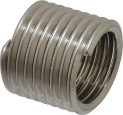 Recoil - M18x2.50 Metric Coarse, 27" OAL, Free Running Helical Insert - 8-7/8 Free Coils, Tanged, Stainless Steel, 1-1/2D Insert Length - USA Tool & Supply