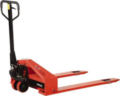 Vestil - 2,200 Lb Capacity, 3.38" Lift Industrial Pallet Truck - 1-1/2" Min Lift Height, 44" Fork Length x 6-1/2" Fork Width, 33" Overall Width - USA Tool & Supply