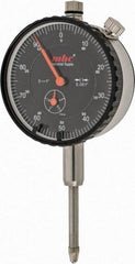 Value Collection - 1" Range, 0-100 Dial Reading, 0.001" Graduation Dial Drop Indicator - 2.28" Dial, Revolution Counter - USA Tool & Supply