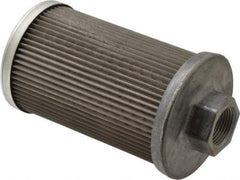 Flow Ezy Filters - 100 Mesh, 38 LPM, 10 GPM, 3.3" Diam, Female Suction Strainer without Bypass - 3/4 Port NPT, 5.8" Long - USA Tool & Supply