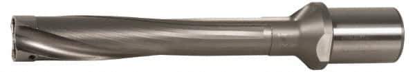 Kennametal - Series KSEM Plus, Head Connection FDS32, 5xD, 32mm Shank Diam, Drill Body - WD Toolholder, 274mm OAL, 216mm Drill Body Length, 155mm Flute Length, Whistle Notch Shank - USA Tool & Supply