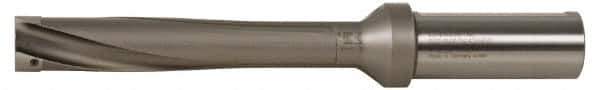 Kennametal - Series KSEM Plus, Head Connection FDS32, 5xD, 38.1mm Shank Diam, Drill Body - SSF Toolholder, 311.25mm OAL, 8.5" Drill Body Length, 6.1" Flute Length, Whistle Notch Shank, Through Coolant - USA Tool & Supply