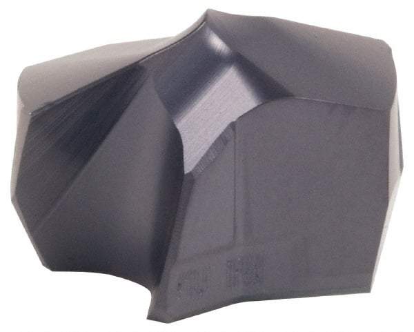 Kennametal - Series KSEM Plus, 21mm Diam Grade KC7315 140° Replaceable Drill Tip - Carbide, TiAlN Finish, 3 Seat Size - USA Tool & Supply