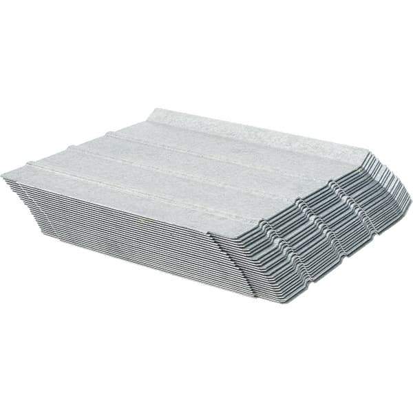 Vidmar - Tool Box Steel Drawer Divider - 5-1/8" Wide x 5-1/2" Deep x 5-1/4" High, Gray, For Vidmar Cabinets - USA Tool & Supply