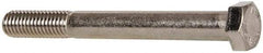 Value Collection - 1/2-13 UNC, 4-1/2" Length Under Head Hex Head Cap Screw - Partially Threaded, Grade 316 Stainless Steel, Uncoated, 3/4" Hex - USA Tool & Supply