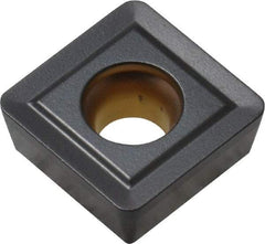 Kennametal - SPPX120412 FP Grade KCU25 Carbide Indexable Drill Insert - TiCN/Al2O3 Finish, 0.494" Inscribed Circle - USA Tool & Supply