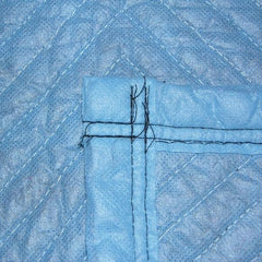 Vestil - 80" Long x 72" Wide Cotton Tarp & Dust Cover - Blue - USA Tool & Supply