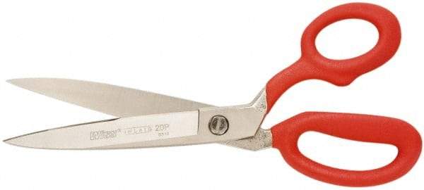 Wiss - 5" LOC, 10-3/8" OAL Inlaid Heavy Duty Shears - Offset Handle, For Composite Materials, Fabrics, Upholstery - USA Tool & Supply