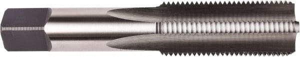 Union Butterfield - M18x1.50 Metric Coarse 6H 4 Flute Bright Finish High Speed Steel Straight Flute Standard Hand Tap - Taper, Right Hand Thread, 4-1/32" OAL, 1-13/16" Thread Length, D6 Limit, Oversize - USA Tool & Supply