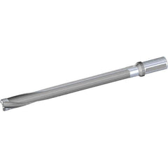 Kennametal - Series KSEM Plus, Head Connection FDS28, 10xD, 1-1/2" Shank Diam, Drill Body - SSF Toolholder, 26.49mm Nose Diam, 440.26mm OAL, 345.01mm Drill Body Length, 288.01mm Flute Length, Weldon Flat Shank, Through Coolant - USA Tool & Supply