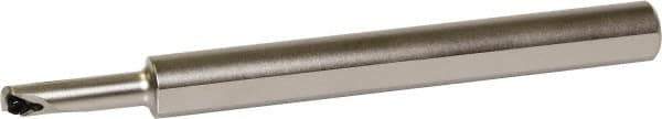 Kyocera - 0.24" Min Bore Diam, 4" OAL, 3/8" Shank Diam, S/A-SWUB(P)-AE Indexable Boring Bar - 0.827" Max Bore Depth, WBGT 121.., WBGW 121.., WBMT 121.. Insert, Screw Holding Method - USA Tool & Supply