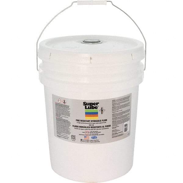 Synco Chemical - 5 Gal Pail Semisynthetic Hydraulic Oil - -20 to 60°F, SAE 80W, ISO 46, 46 cSt at 100°C - USA Tool & Supply