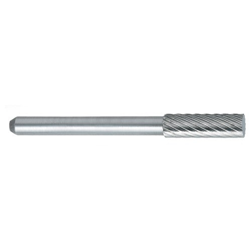 ‎SM-53 -4mm × 12mm LOC × 6mm Shank × 50mm OAL 14 Degree Included Angle Carbide Medium Right Hand Spiral Burr - USA Tool & Supply