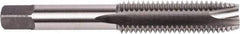Union Butterfield - M12x1.75 Metric Coarse, 3 Flute, Bright Finish, High Speed Steel Spiral Point Tap - Plug Chamfer, Right Hand Thread, 3-3/8" OAL, 1-21/32" Thread Length, 0.367" Shank Diam, 6H Class of Fit, Series 1785M - Exact Industrial Supply