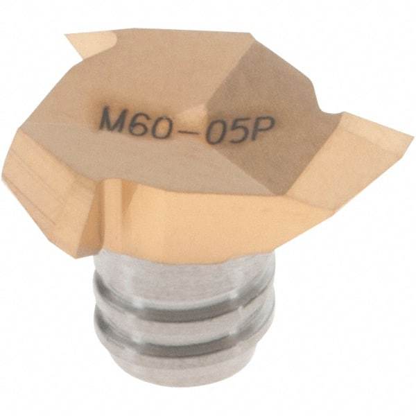 Iscar - MM TRDT06 IC528 Grade Carbide Thread Mill Milling Tip Insert - TiCN/TiN Coated, 3 Flutes, 15.7mm Cut Diam - USA Tool & Supply