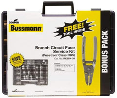 Cooper Bussmann - RK5 Class, 250/600 VAC/VDC, Fuse Service Kit - 100 Amps - USA Tool & Supply