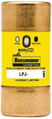 Cooper Bussmann - 300 VDC, 600 VAC, 50 Amp, Time Delay General Purpose Fuse - Fuse Holder Mount, 2-3/8" OAL, 100 at DC, 300 at AC (RMS) kA Rating, 1-1/16" Diam - USA Tool & Supply